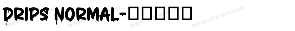 Drips Normal字体转换